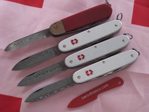 First +B Damascus Prototypes